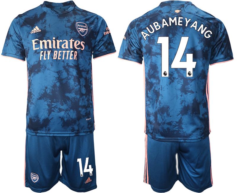 2021 Men Arsenal away #14 soccer jerseys